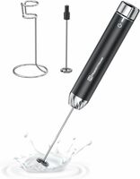 Handheld Milk Frother with Stepless Speed Control