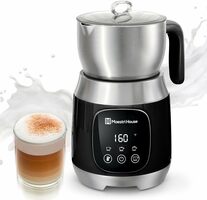 Milk Frother & Steamer with Variable Temperature