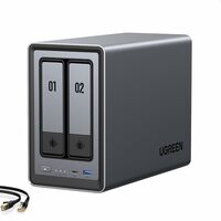 2-Bay Network Attached Storage with Intel N100