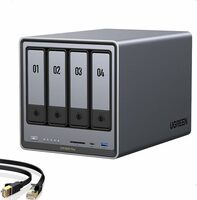 4-Bay Network Attached Storage with 10GbE Connectivity