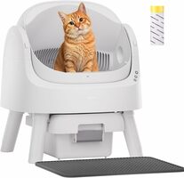 Spacious Open-Top Automatic Litter Box