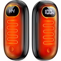 Dual-Sided Rechargeable Hand Warmers with Flashlight