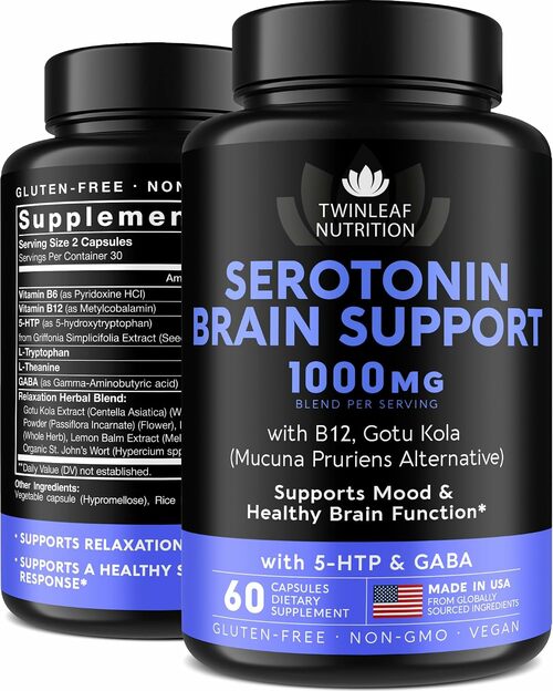 Natural Serotonin & Cortisol Brain Support 