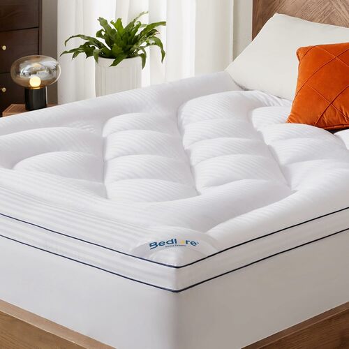 Thick Mattress Topper with Body-Conforming Comfort