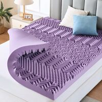 7-Zone Gel Memory Foam Mattress Topper