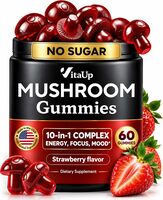 10-Mushroom Nootropic Gummies for Focus & Immunity