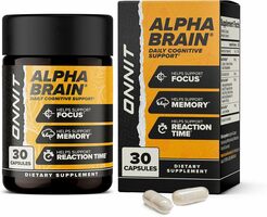 Alpha Brain Nootropic Supplement for Memory & Focus