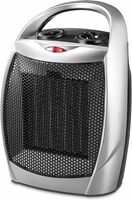 Compact Ceramic Space Heater with Thermostat